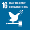 16 The SDGs aim to significantly reduce all forms of violence, and work with governments and communities to find lasting solutions to conflict and insecurity. Strengthening the rule of law and promoting human rights is key to this process, as is reducing the flow of illicit arms and strengthening the participation of developing countries in the institutions of global governance.